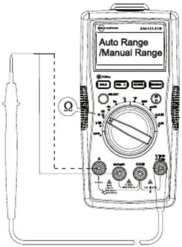 FLUKE AM535 - Overbelastningsbeskyttelse: 600 V - 1