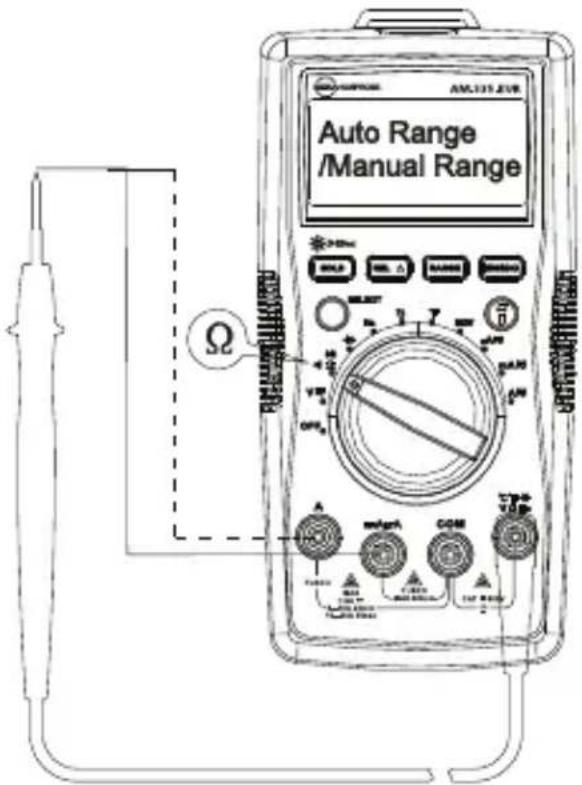 FLUKE AM535 - Overbelastingsbeveiliging: 600V - 1