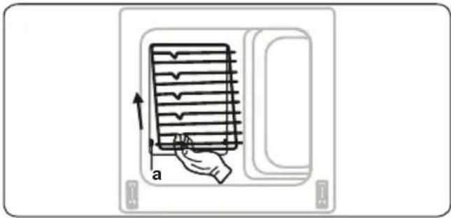 VESTEL VEB24046 - Removal of the Oven Door - 4