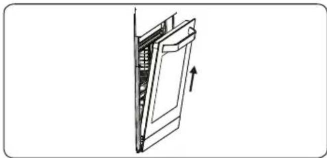 VESTEL VEB24046 - Removal of the Oven Door - 3
