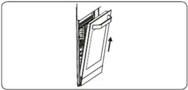 VESTEL VEB24046 - Ausbauen der Backofentür - 3