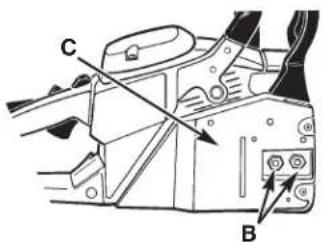 TROY-BILT TB4920CC - INSTALL THE GUIDE BAR - 3