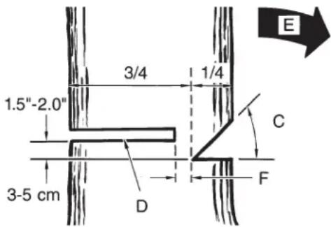 TROY-BILT TB4920CC - ADVERTENCIA: No corte un árbol - 2