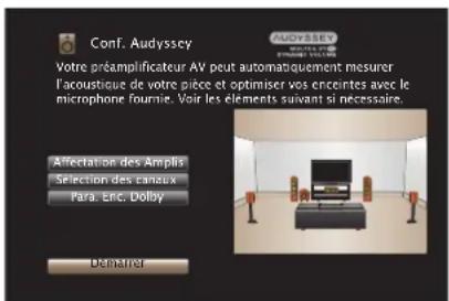 MARANTZ AV7706 - Connectez le microphone de mesures et de configuration sur la prise SETUP MIC de cet appareil. - 3