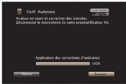 MARANTZ AV7706 - Effectuez le paramétrage de audyssey dynamic EQ® et audyssey dynamic volume®. - 2