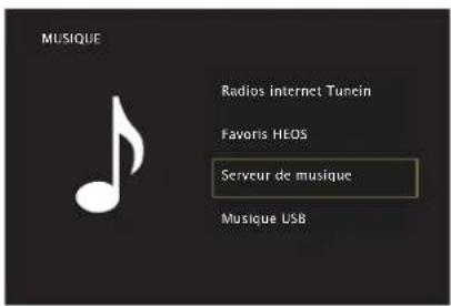 MARANTZ AV7706 - Lecture de fichiers stockés sur un ordinateur ou un stockage NAS - 1