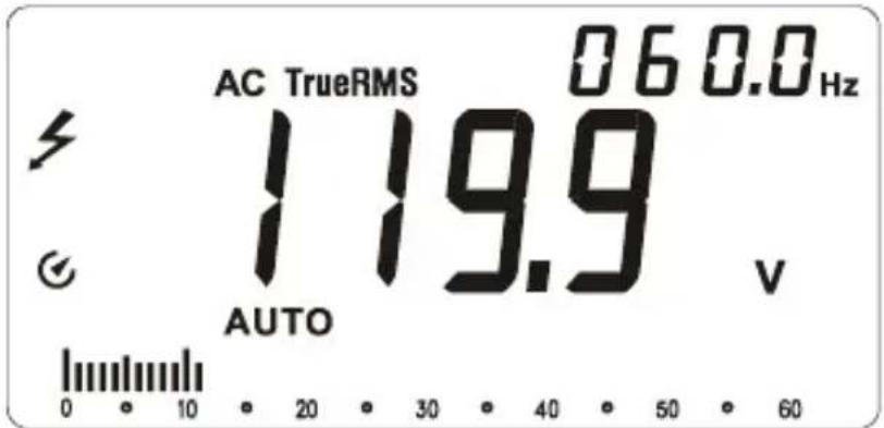 FLUKE AM540 - Meting frequentie / bedrijfscyclus - 2