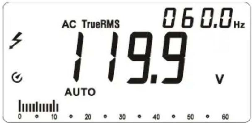 FLUKE AM540 - Medição de frequência / ciclo de carga - 2