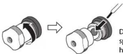 YAMAHA AS1200 - ■Using speaker cables - 2