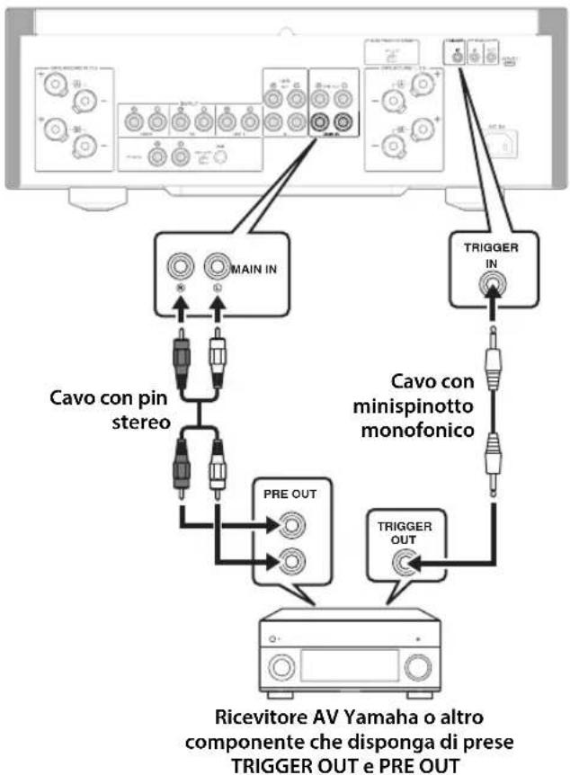 YAMAHA AS1200 - Collegamento di attivazione - 1