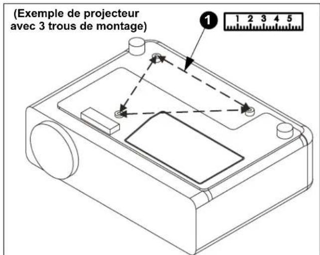 EPSON ELPMBPJG - Fixation de l'interface universelle au projecteur - 1