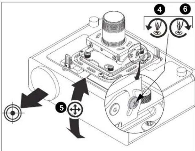 EPSON ELPMBPJG - Ajuste da inclinação - 1
