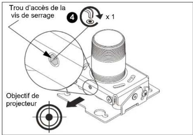 EPSON ELPMBPJG - Alignement approximatif du support de montage pour projecteur - 2