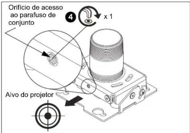 EPSON ELPMBPJG - Alinhamento bruto do suporte do projetor - 2