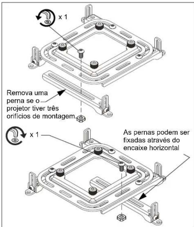 EPSON ELPMBPJG - Fixação da interface universal ao projetor - 3