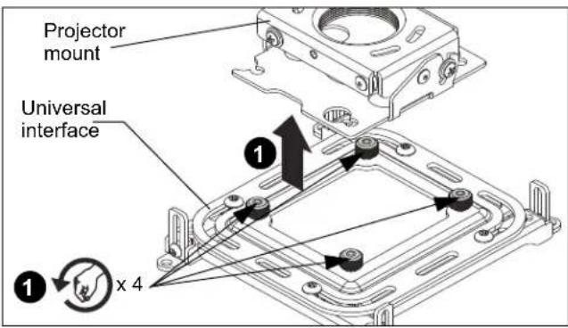EPSON ELPMBPJG - Installing Projector Mount - 2