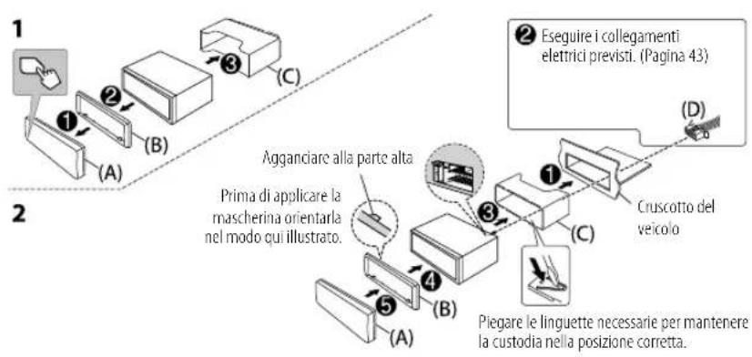 JVC KDT922BT - Installazione e collegamenti - 1
