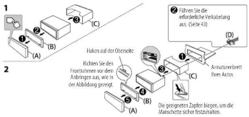 JVC KDT922BT - Einbau/Anschluss - 1