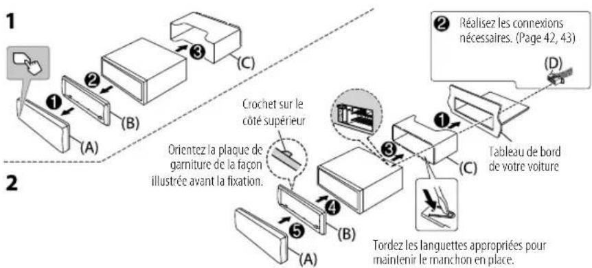 JVC KDT922BT - Procedure de base - 1