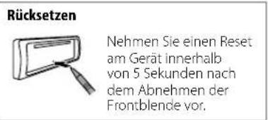 JVC KDT922BT - Frontblende - 3