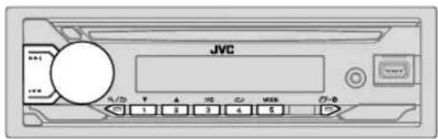 JVC KDT922BT - Opérations de base - 1