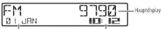 JVC KDT922BT - Ändern der Display-Information - 1
