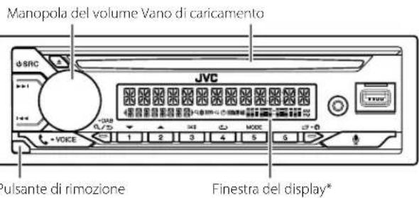 JVC KDDB912BT - Frontalino - 1
