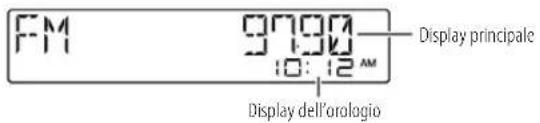 JVC KDX372BT - Cambiare le informazioni visualizzate sul display - 1