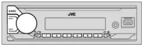 JVC KDX372BT - Radio - 1