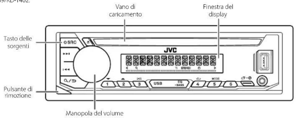JVC KDT401 - Frontalino - 1