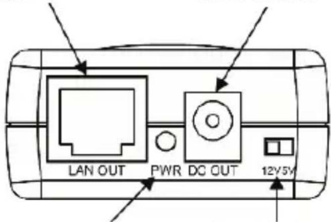TP-LINK TLPOE10R - POWER+DATA IN - 1