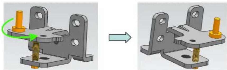 HOOVER HFF 1864XMN - ➢ Cambio derecha-izquierda de la puerta - 4