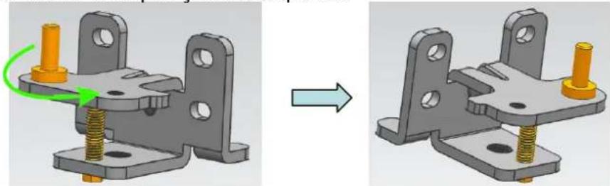 HOOVER HFF 1864XMN - Alterar a porta da direita para a esquerda - 4