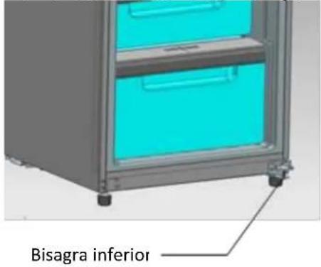 HOOVER HFF 1864XMN - ➢ Cambio derecha-izquierda de la puerta - 7