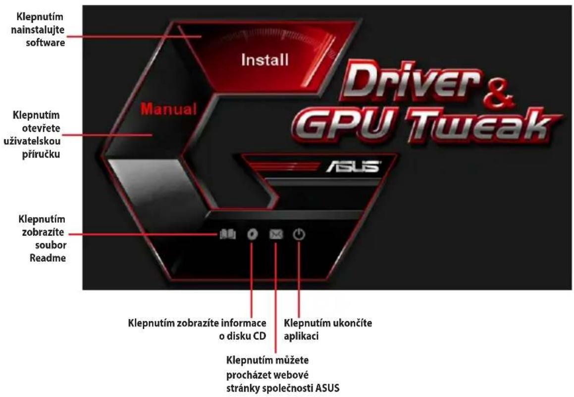 ASUS PHGTX16606G - Informace o podpūrném disku CD - 2