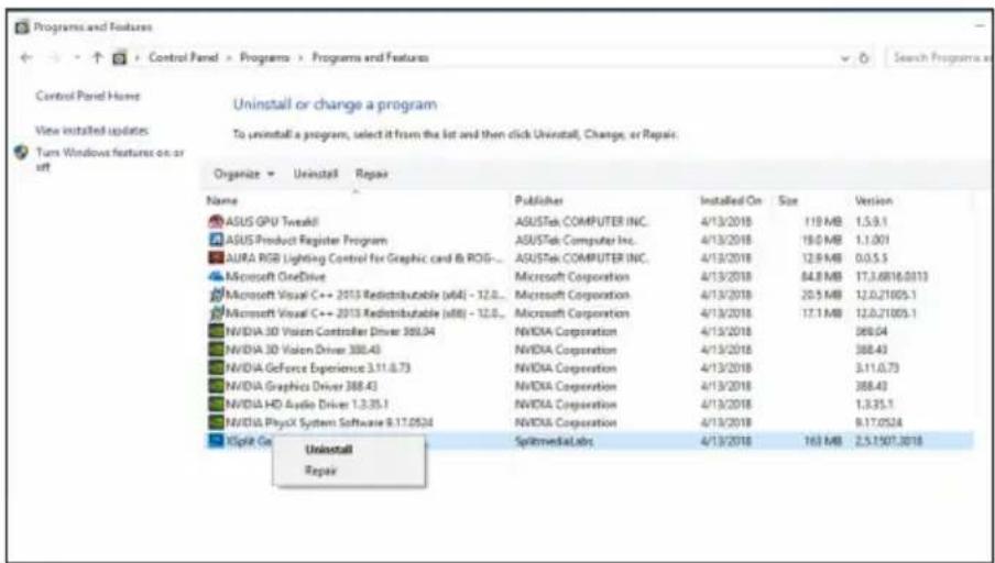 ASUS DUALGTX1660TIO6GEVO - Odebrání XSplit Gamecaster v operacním systemd Windows® 10 / 8.1/8/7 (64 bitú) - 1