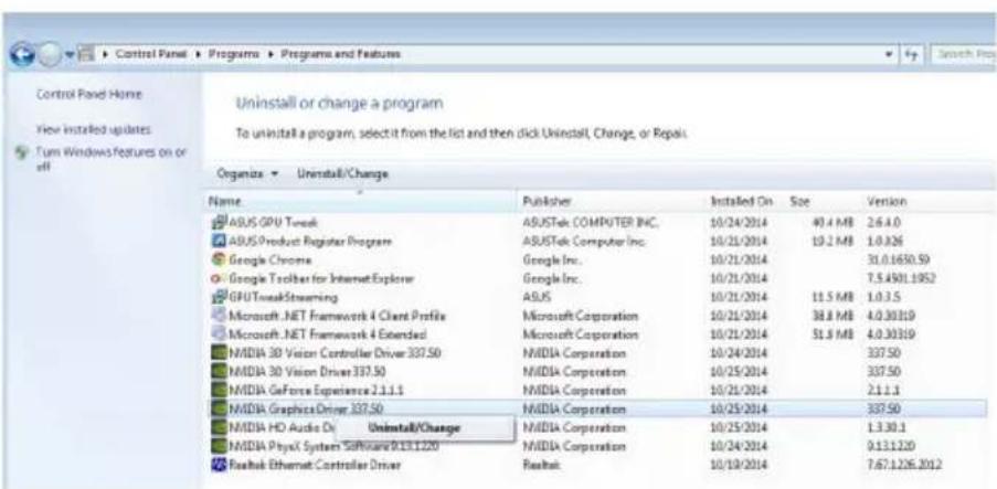 ASUS DUALGTX1660TIO6GEVO - VGA-stuurprogramma's verwijderen inWindows® 10/8.1/8/7 (64 bit) - 1