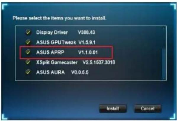 ASUS PHRTX20606G - ASUS APRP installeren in Windows® 10 / 8.1 / 8 / 7 (64 bit) - 2