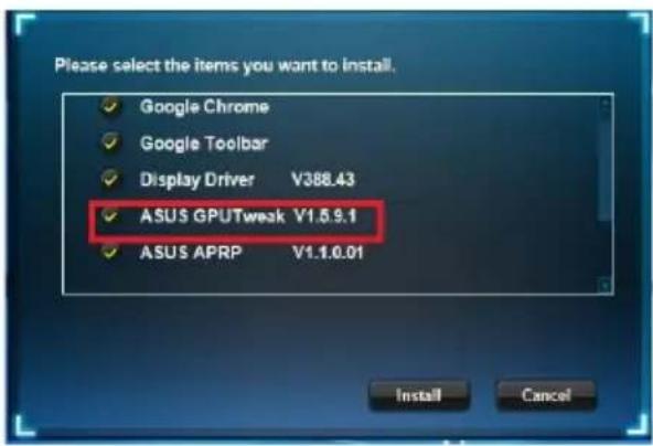 ASUS ROGSTRIXGTX1660TI6GGAMING - Eγκατασταη τον ASUS GPU Tweak σε Windows® 10 / 8.1 / 8 / 7 (64 bit) - 2