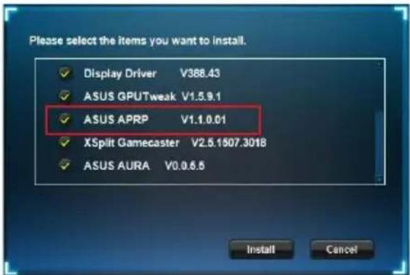 ASUS ROGSTRIXRTX2060O6GGAMING - Instalar ASUS APRP en Windows® 10 / 8.1 / 8 / 7 (64 bit) - 2