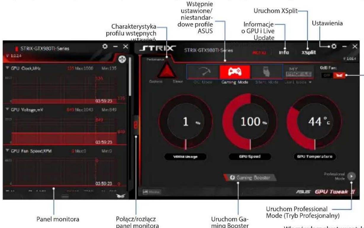 ASUS DUALGTX1050TI4GV2 - Simple Mode (Tryb Prosty) - 1