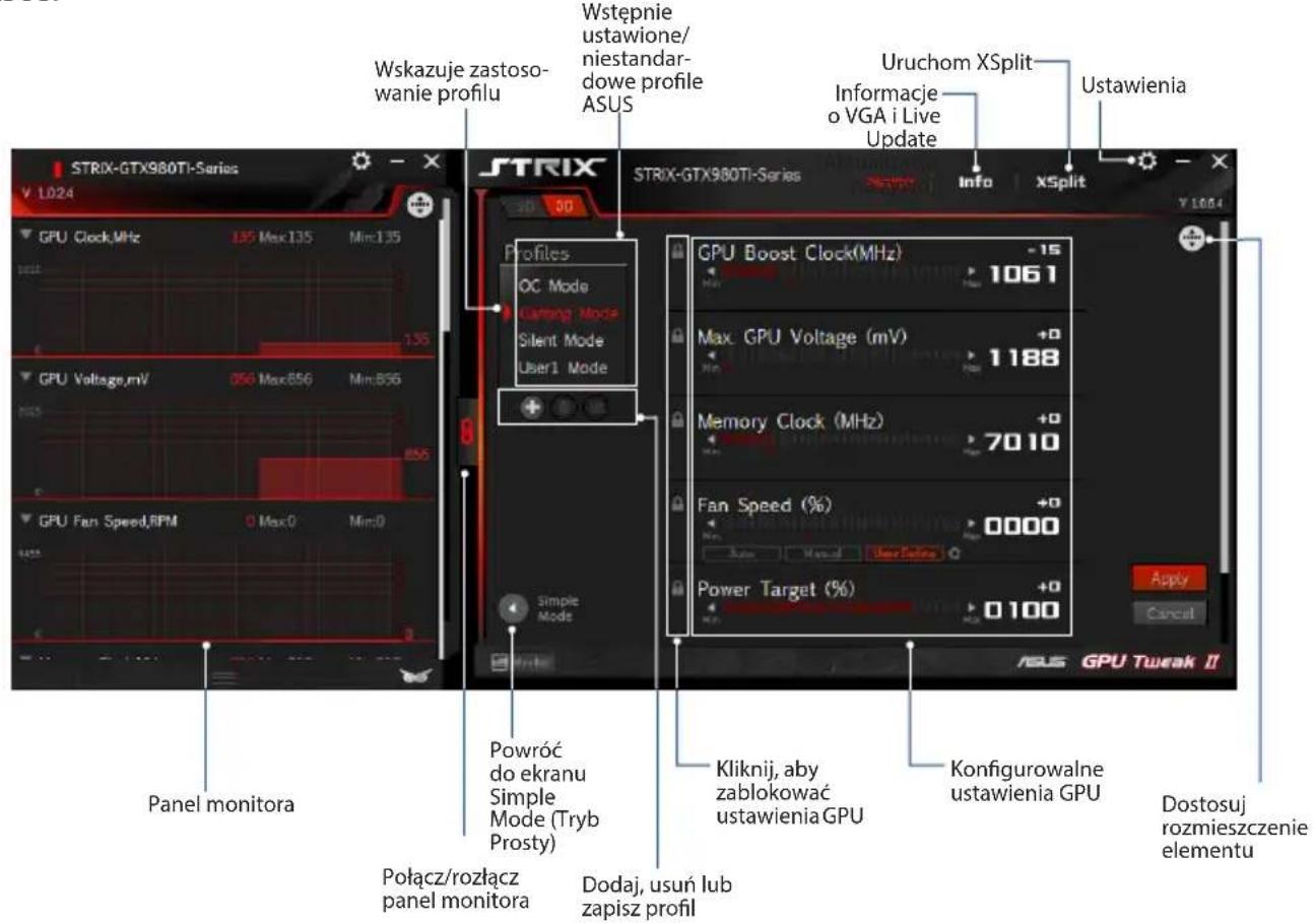 ASUS DUALGTX1050TI4GV2 - Professional Mode (Tryb Profesjonalny) - 1