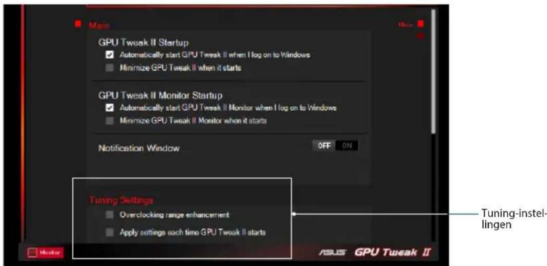ASUS DUALGTX1050TI4GV2 - Tuning-installingen - 1