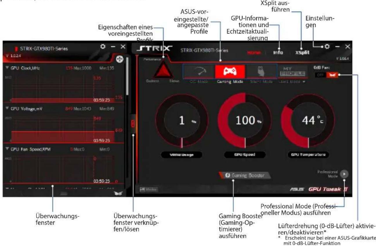 ASUS DUALGTX1050TI4GV2 - Simple Mode (Einfacher Modus) - 1