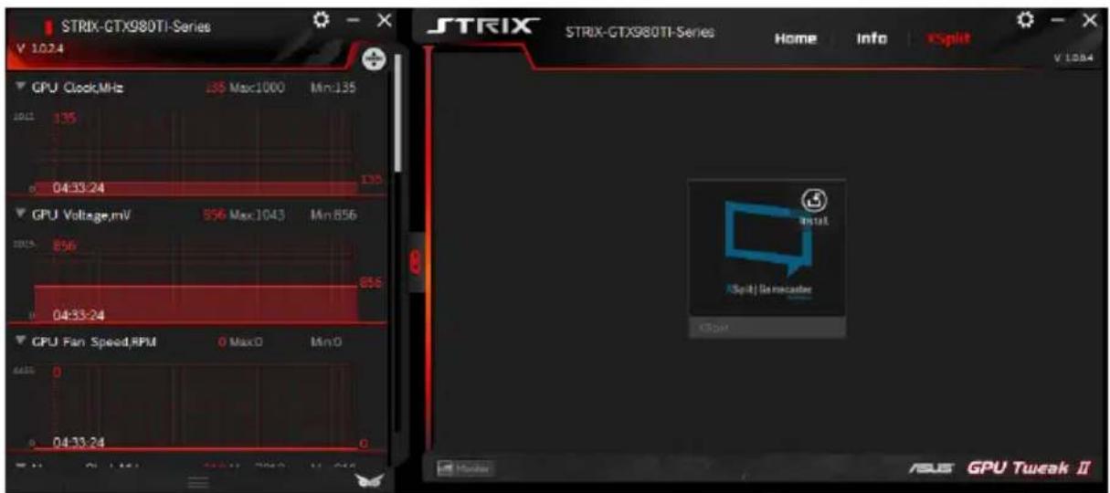 ASUS DUALGTX1050TI4GV2 - 開啟XSplit - 1