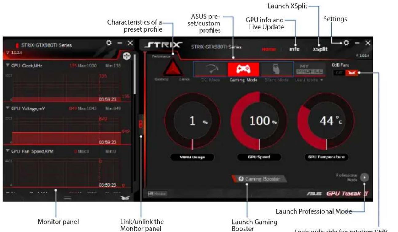 ASUS DUALGTX1050TI4GV2 - Simple Mode - 1