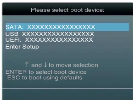 ASUS P8H61MX USB3 - 在 DOS 环境中启动系统 - 1