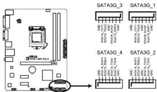 ASUS P8H61MX USB3 - 内部接口 - 7
