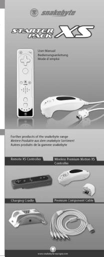 SNAKEBYTE Starter Pack XS (Wii) - 16