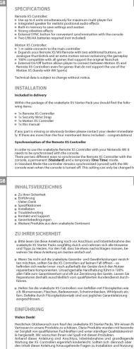 SNAKEBYTE Starter Pack XS (Wii) - 3